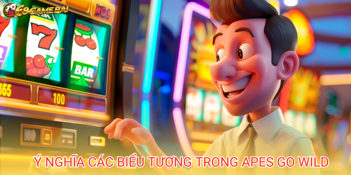 Nổ hũ Apes Go Wild 68 Game Bài - Chiến thuật chơi thông minh 2 Nắm rõ ý nghĩa các biểu tượng trong nổ hũ Apes Go Wild sẽ giúp các bạn đưa ra quyết định chính xác